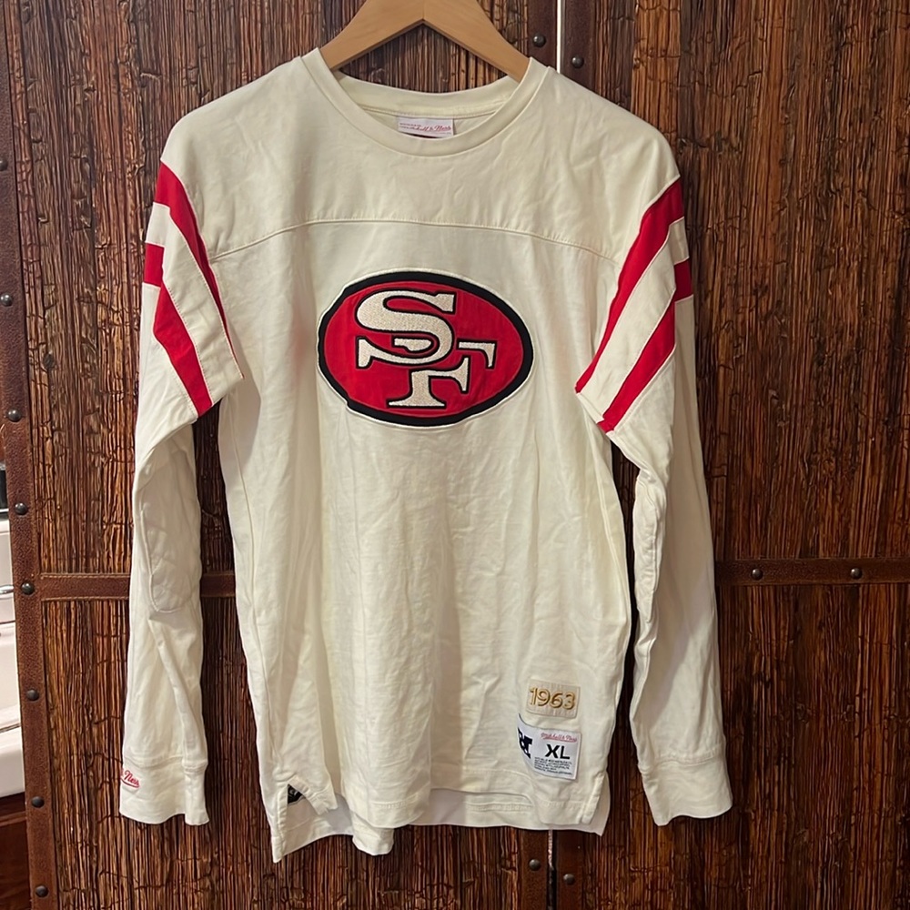 Youth Mitchell & Ness White San Francisco 49ers